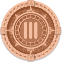 3 coin front side